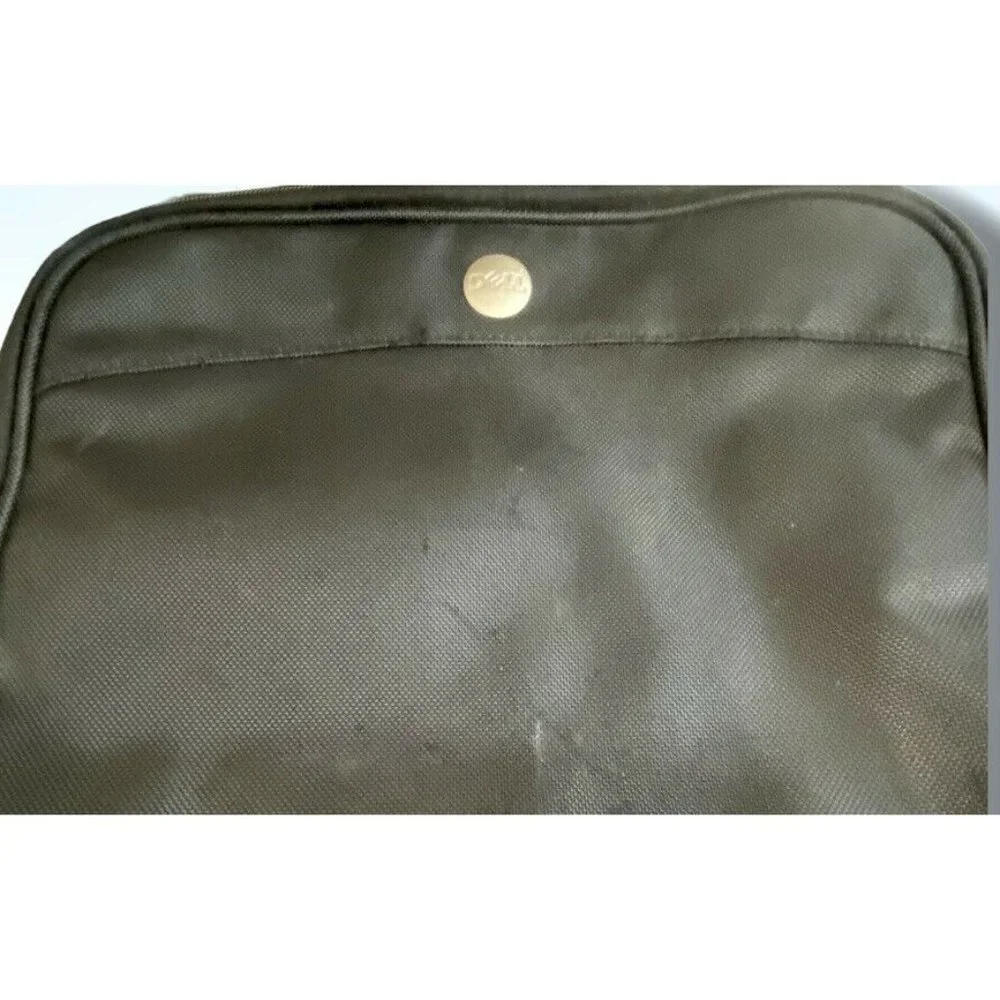 Dell Genuine 15” Briefcase Laptop Canvas Bag Black